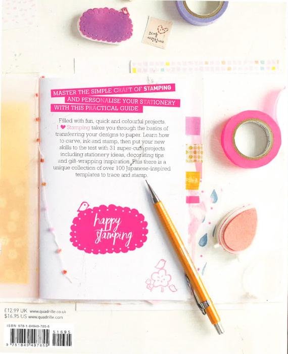 I Heart Stamping : Over 50 Cute Japanese-Inspired Designs To Carve, Ink And Stamp - Image 2